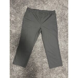 Duluth Flex Fire Hose Relaxed Fit Carpenter Pants Charcoal Gray 46x32 NWOT